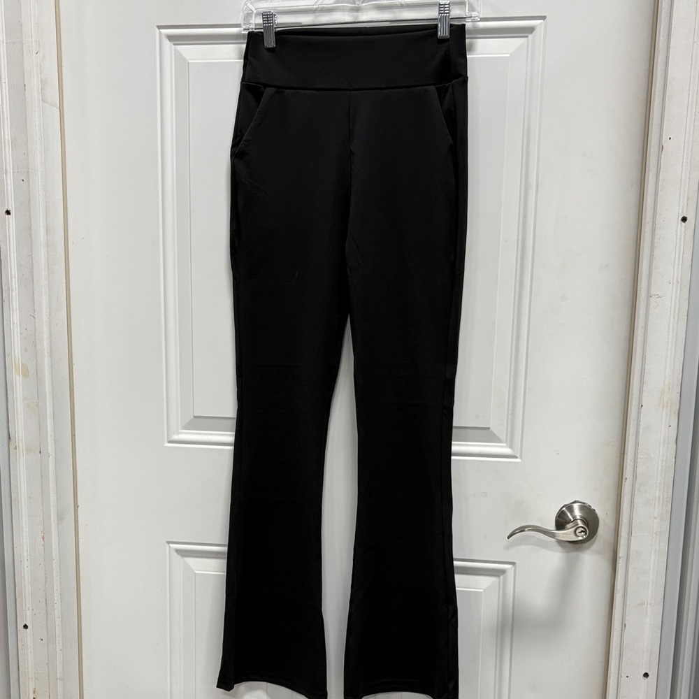 Women's Black Flared Pants